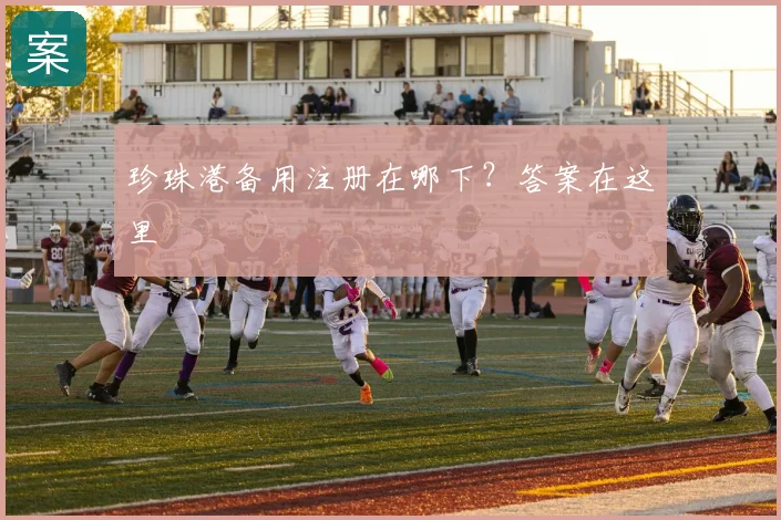 珍珠港备用注册在哪下？答案在这里